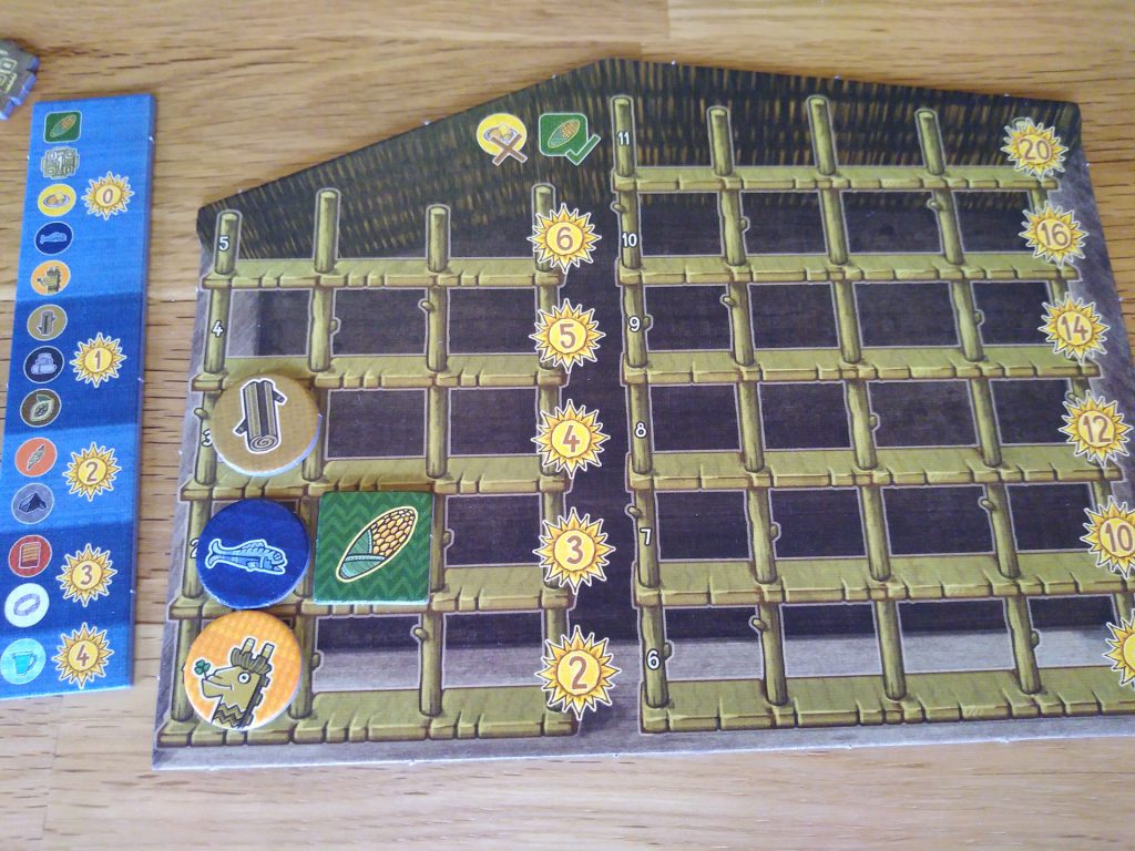 Lagertableau von Altiplano